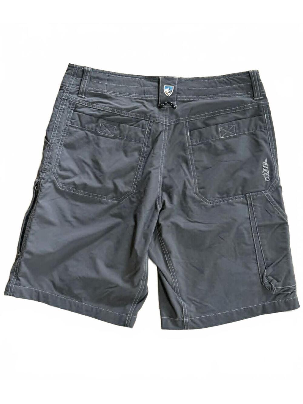 Kuhl Men's Gray Outdoor Cargo Shorts Ivory Threads Size 32 - Picture 10 of 10